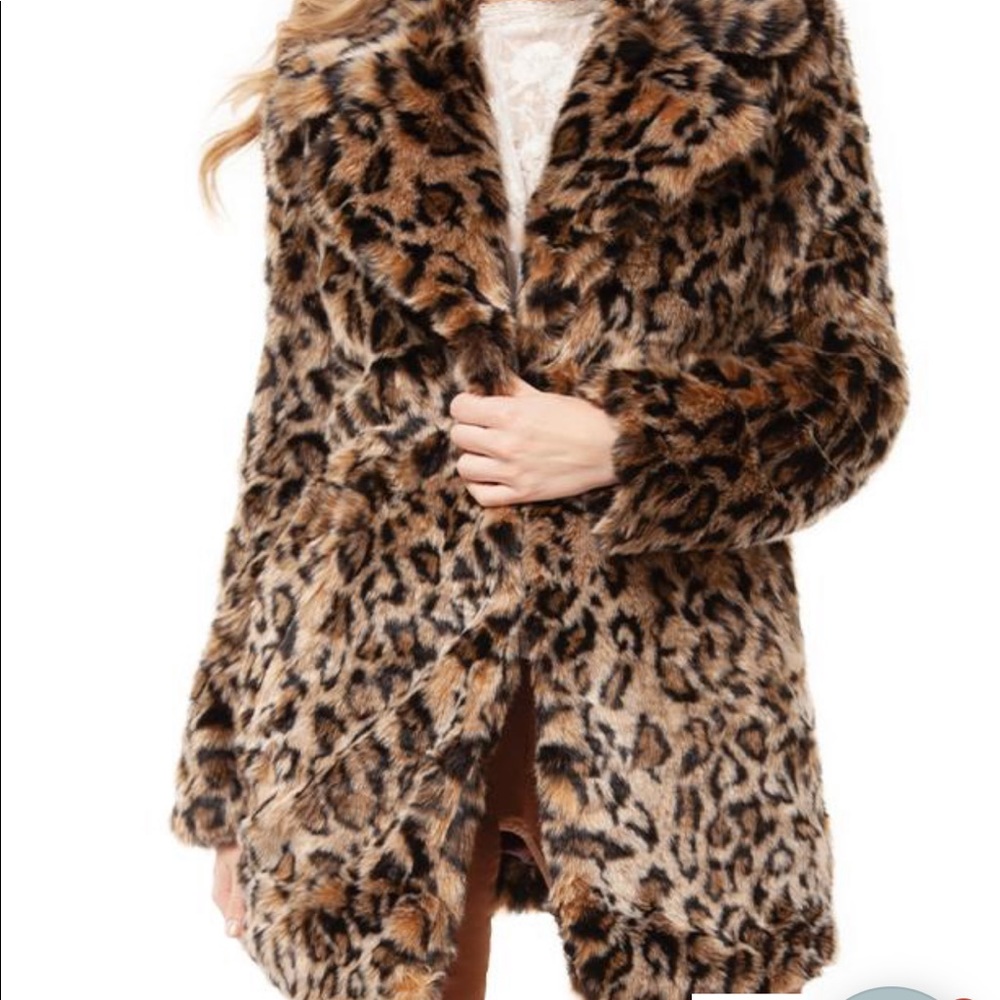 Animal print Dex coat